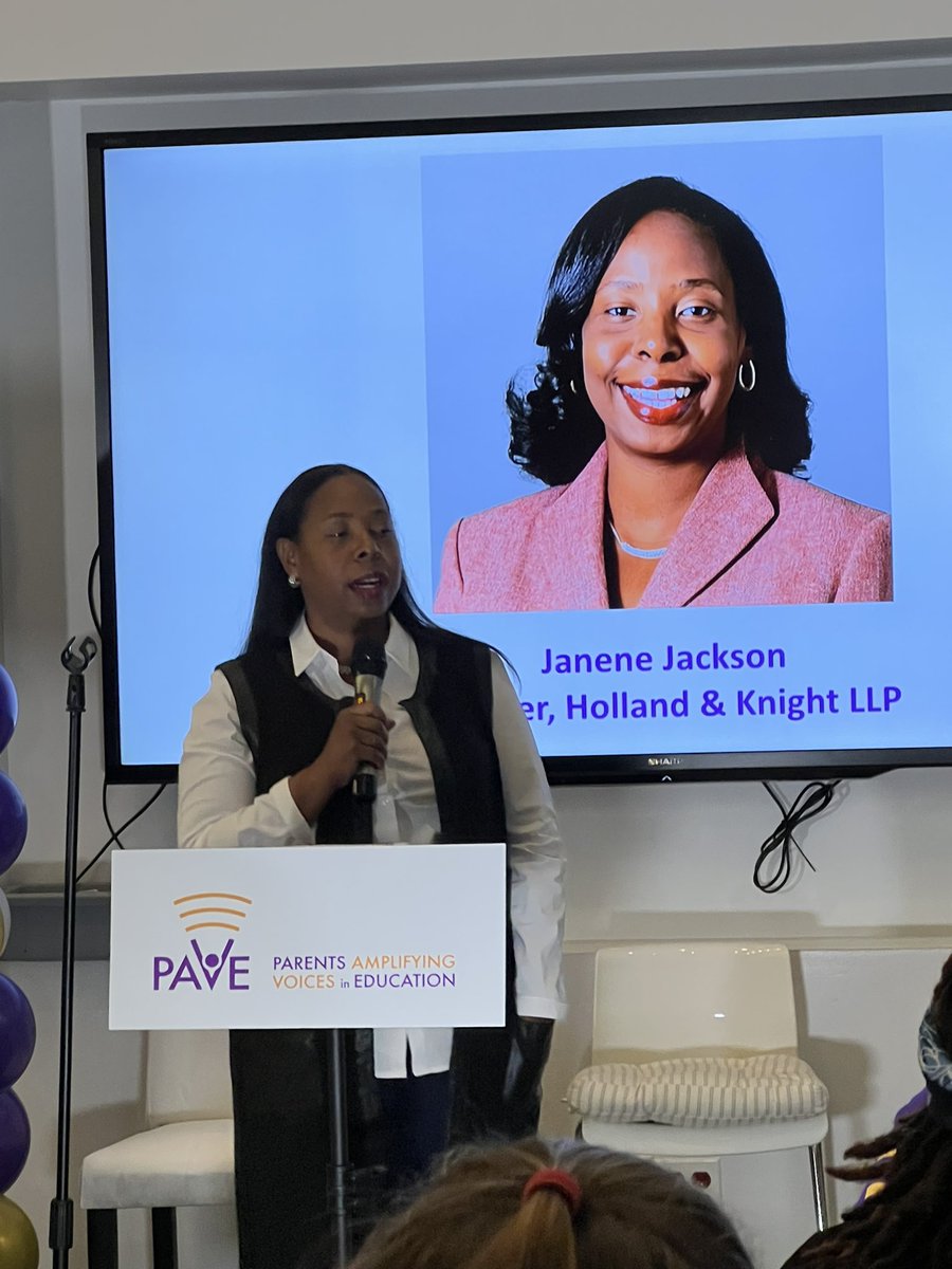 sugamamatweets's tweet photo. Now we’re hearing from Janese Jackson, Partner, Holland Knight on the District’s relationship with Congress. @dcpave #BudgetForum https://t.co/FKEOKdz5gV
