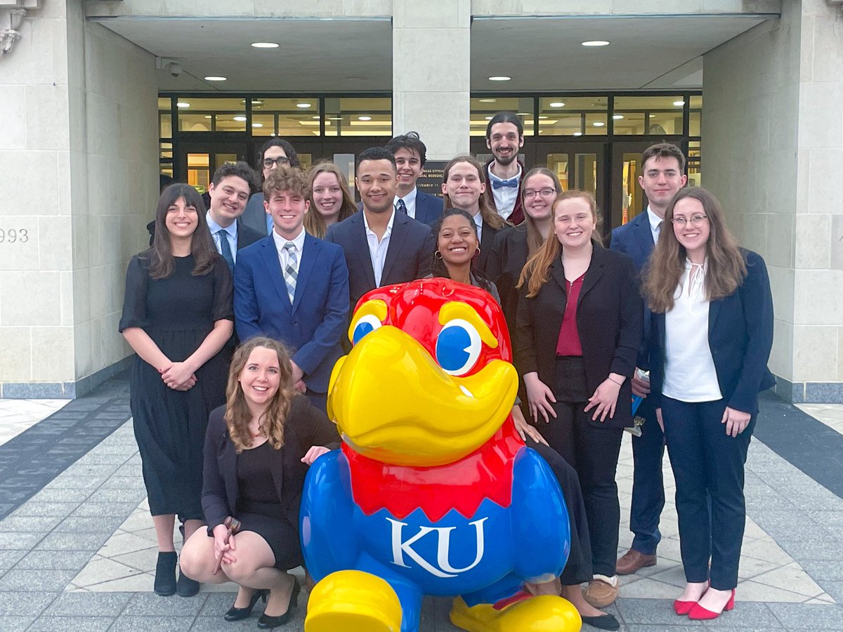 ⚖️ Regionals: A &amp; B teams ⚖️ 

A huge congratulations to Kansas A for receiving a BID to ORCS in St. Paul, MN! And an amazing performance by Sarah Hammeke who won an All-Regional Attorney Award! Kansas B also competed this weekend and did an excellent job!