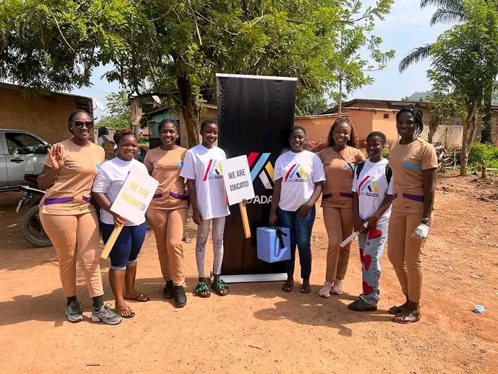 #GMB2022 Queens Teiya x Asiedua Gmb x Aiko Adade in the Oti region for The Aiko Adade Foundation’s Eleutheros Project ❤️💯

#TV3GH @asieduagmb22 @AikoAdade