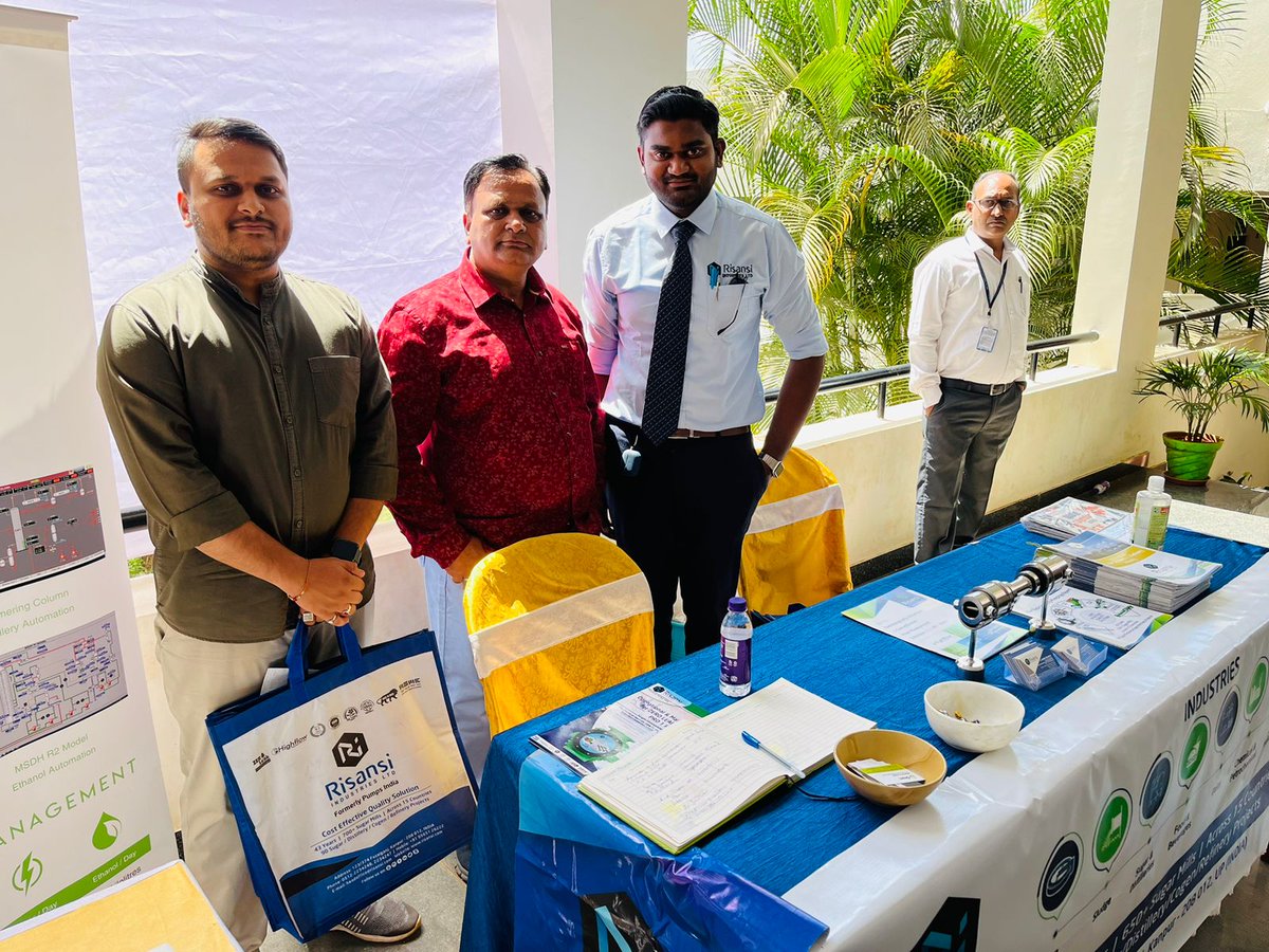 Risansipumps's tweet photo. Thank you all to join us in today’s seminar of “Promotion of Ethanol Production in the present scenario of Indian Sugar Industry” jointly organized by SISSTA &amp; SNSI and making this event so much special for Risansi.
#SISSTA #SNSI #seminar #thankyou #risansi #sugarindustry https://t.co/o87vsBzCDi