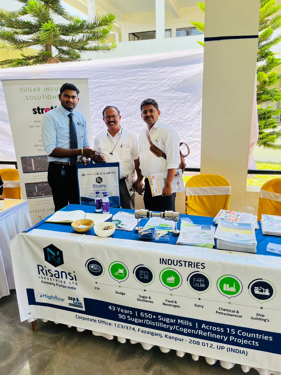 Risansipumps's tweet photo. Thank you all to join us in today’s seminar of “Promotion of Ethanol Production in the present scenario of Indian Sugar Industry” jointly organized by SISSTA &amp; SNSI and making this event so much special for Risansi.
#SISSTA #SNSI #seminar #thankyou #risansi #sugarindustry https://t.co/o87vsBzCDi