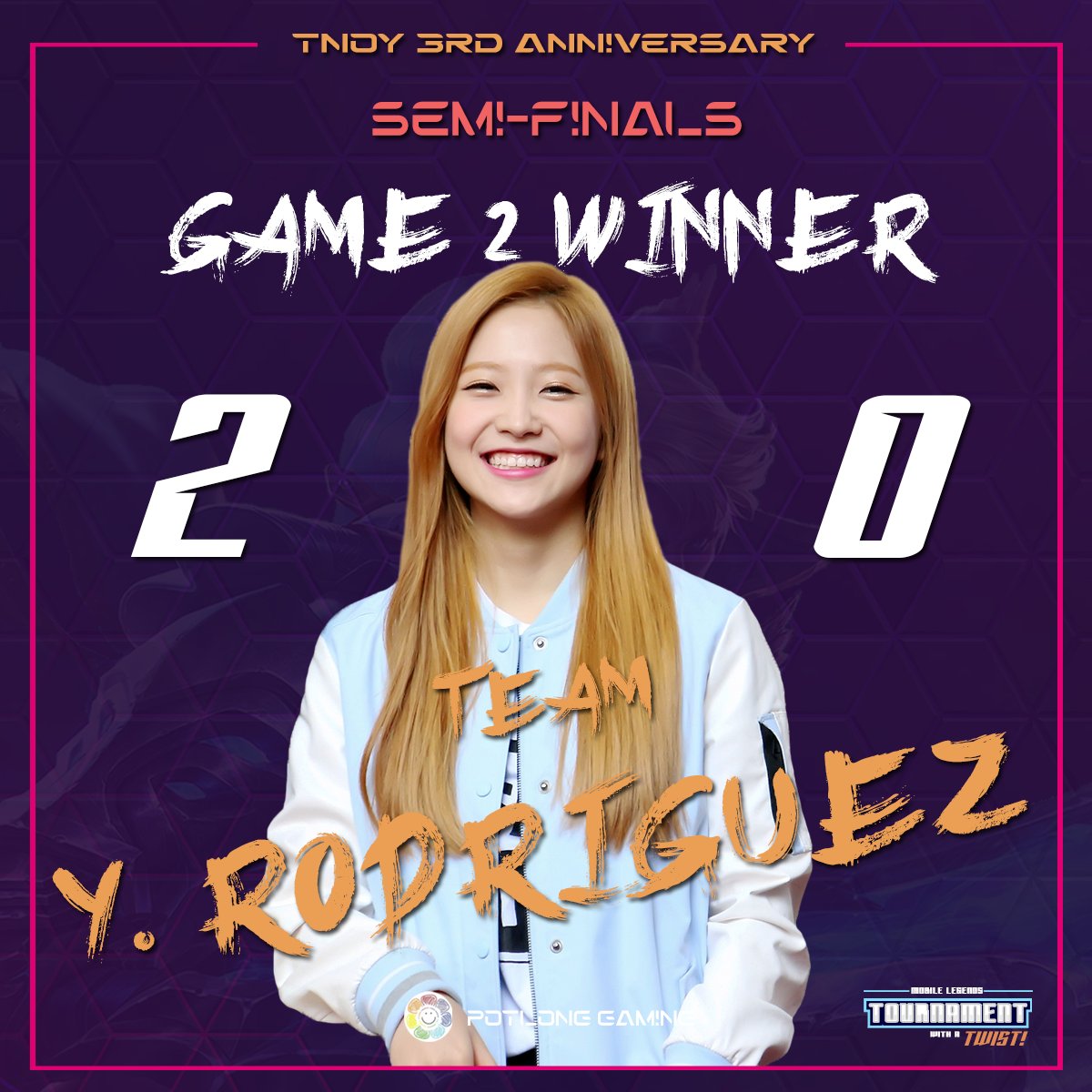 akosipotlong's tweet photo. TEAM Y. RODRIGUEZ (@yerodriguezz ) eliminated TEAM VILLAREAL (@jihvillareal ) and advance to the FINALS.   

GGWP, TEAM VILLAREAL! Thank you for joining! 🔥 https://t.co/MxH8nckVpO