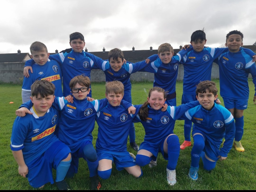 LimerickFCie's tweet photo. Well done to this U11's super squad with an excellent win against Janesboro Fc this morning. Cracking goals from Riley, Érin &amp; Ryan. Brilliant teamwork from everyone 💪
#Limerickfc #Superblues #TeamWork https://t.co/DtaCtDfrl5