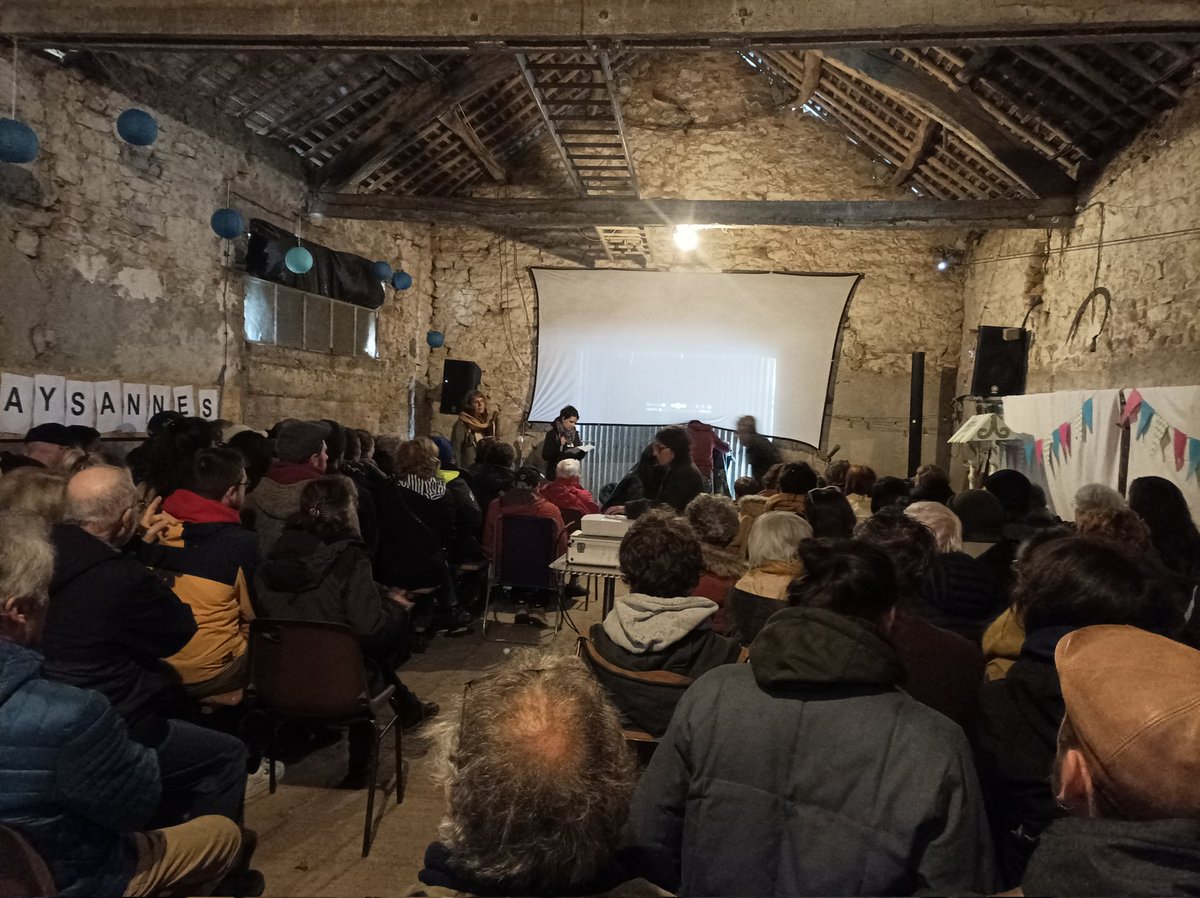 Visionnage du film "Croquantes" # agricultrices sur la ferme St Yves à Avessac <a href="/loireatlantique/">Loire-Atlantique</a> <a href="/ReseauCivam/">Réseau Civam</a>