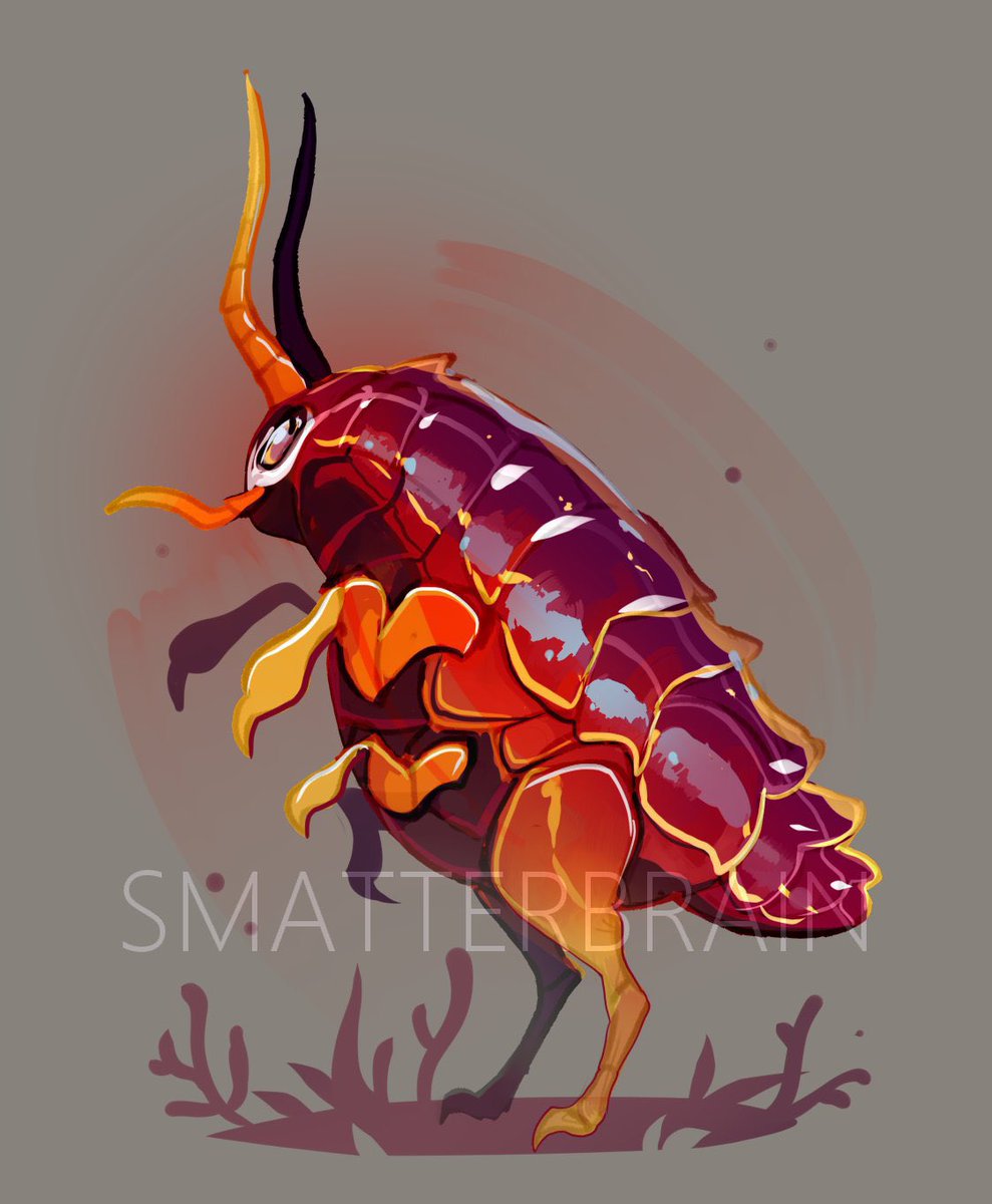 ToadaIIy's tweet image. Some Mystery Bugs (and bug adjacent creatures) for various clients