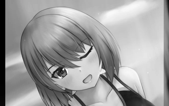 RTに1Pカラーイラストで参加させていただきました!イベントにお立ち寄りの際はよろしくお願いします!#的場合同#モウソウスクリプト#アリスギアお絵かき 