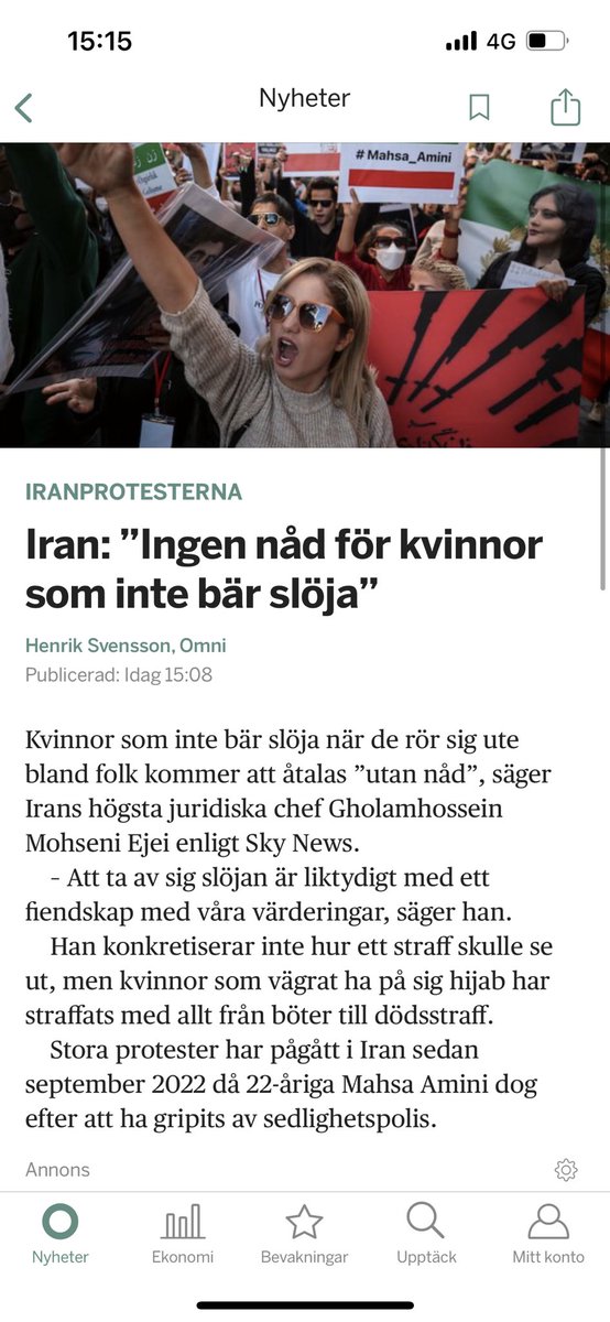 Alltså vilka tror de att de är att förtrycka hälften av befolkningen? För frihet till kvinnorna i Iran #freeiran #woman_life_freedom #frihet