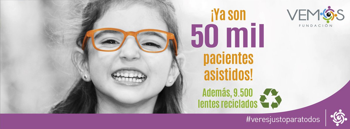 RedVemos's tweet photo. Marzo 2023 5️⃣0️⃣ mil pacientes asistidos 👏🤓💖 1️⃣0️⃣ mil lentes y estuches reciclados ♻️ más de 100 comunas asistidas en 9️⃣ regiones de nuestro amado CHILE 🇨🇱 porque #veresjustoparatodos https://t.co/wunJkFczYi
