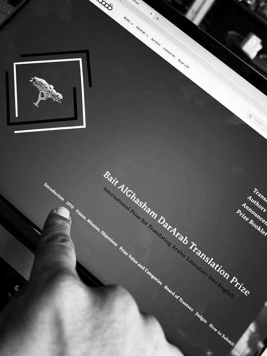 DarArabUk's tweet photo. Final touches before we go live 😎
#Bait_AlGhasham_DarArab_Translation_Prize https://t.co/415sjL0Dg5