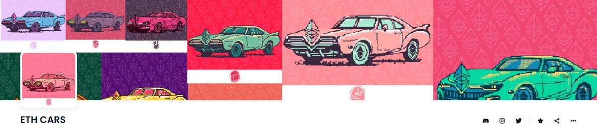 3alola1's tweet photo. We're excited to announce our ETH cars are now available on OpenSea! ๐ ๐ ๐ Get your hands on them at a floor price of 10 MATIC Polygon! #ethcars #opensea #maticpolygon #blockchain #ethereum https://t.co/U2nOu1pSCN