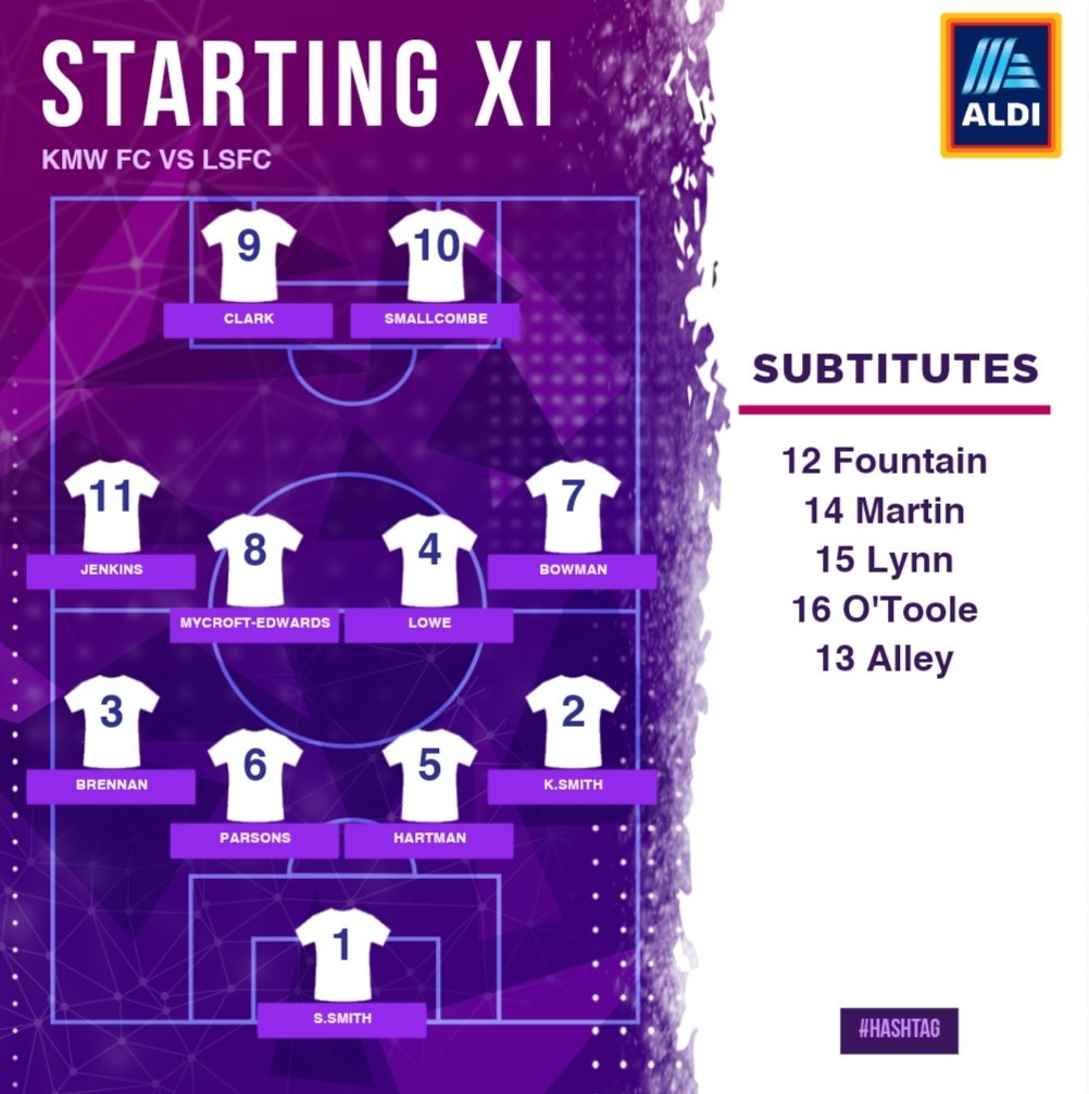 LboroStudentsFC's tweet photo. TEAM TODAY Vs KMW FC

Come on the Scholars!💜

A return to the lineup for Club Captain Ollie Parsons! https://t.co/oCiDxXgd1Z