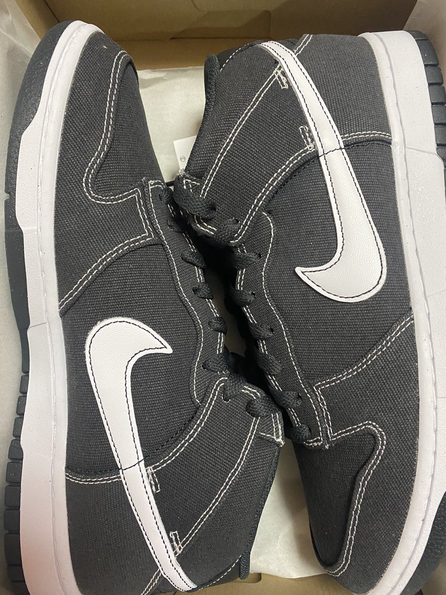 shinji_type_r's tweet photo. dunk midもなかなか良い😁
上げ忘れ…😅
Nike Dunk Mid "Off Noir"⚫️⚪️
#nike
#dunk
#dunkmid
#offnoir
#17発目
#スニーカーオッサン https://t.co/syMIhHYTUx
