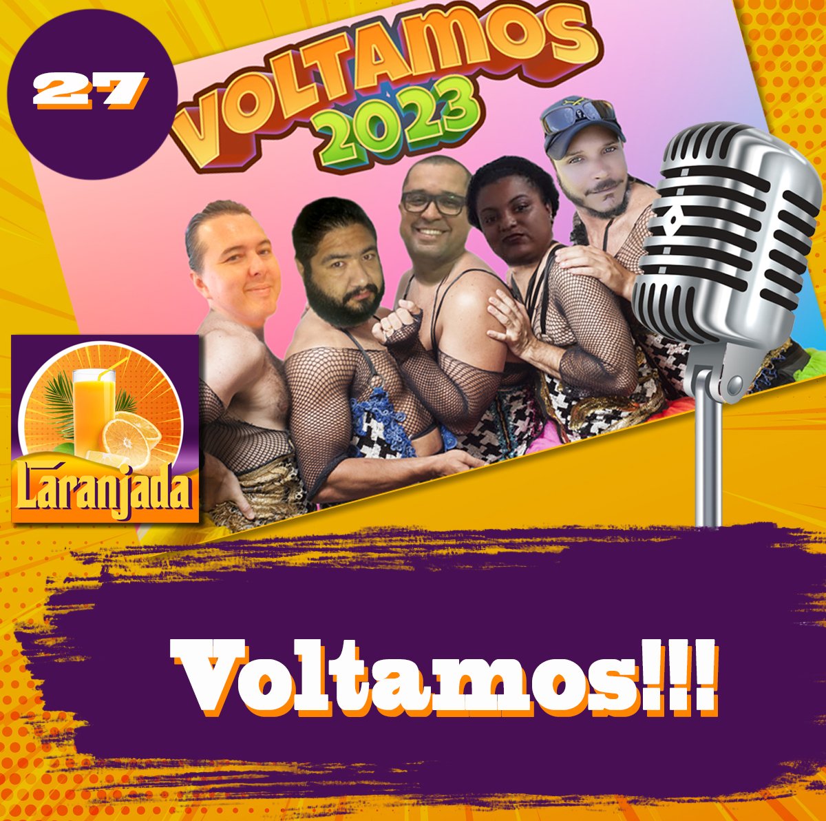 SIIIIIIIIM AMIGUINHOS!!!
VOLTAMOS!!!
Nesse episódio desse possível retorno falaremos o que fizemos nesse ano de 2022 pra que tivesse apenas 2 episódios do Laranjada e o que pretendemos fazer nesse ano de 2023! Garantimos que episódio do Laranjada não é!