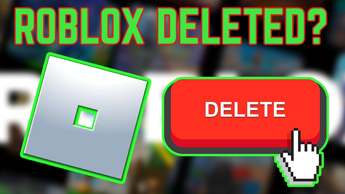 Roblox might soon be getting deleted for multiple reasons! Roblox Getting DELETED! The END of Roblox? 😭 youtu.be/oW9rBrfne1A