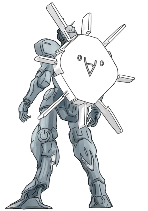 これは以前描いた都道府県ガンダムです 