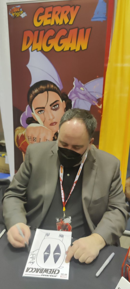 OtownConcierge's tweet photo. I want to thank you for making great stories and better memories. Who said all writers can't draw....?! Lol @GerryDuggan @MegaConOrlando https://t.co/09sSXDHBJg