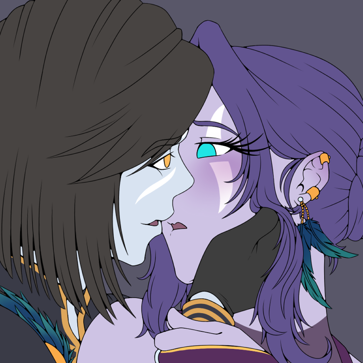 Dazadoop's tweet photo. Thanks for the tag @aGhostsDestiny!!
Here's some of my favorite faces I've drawn of Lyka and #Uldren
(idk who to tag lmao but feel free to hop on the bandwagon!) https://t.co/mDlEADc8qD