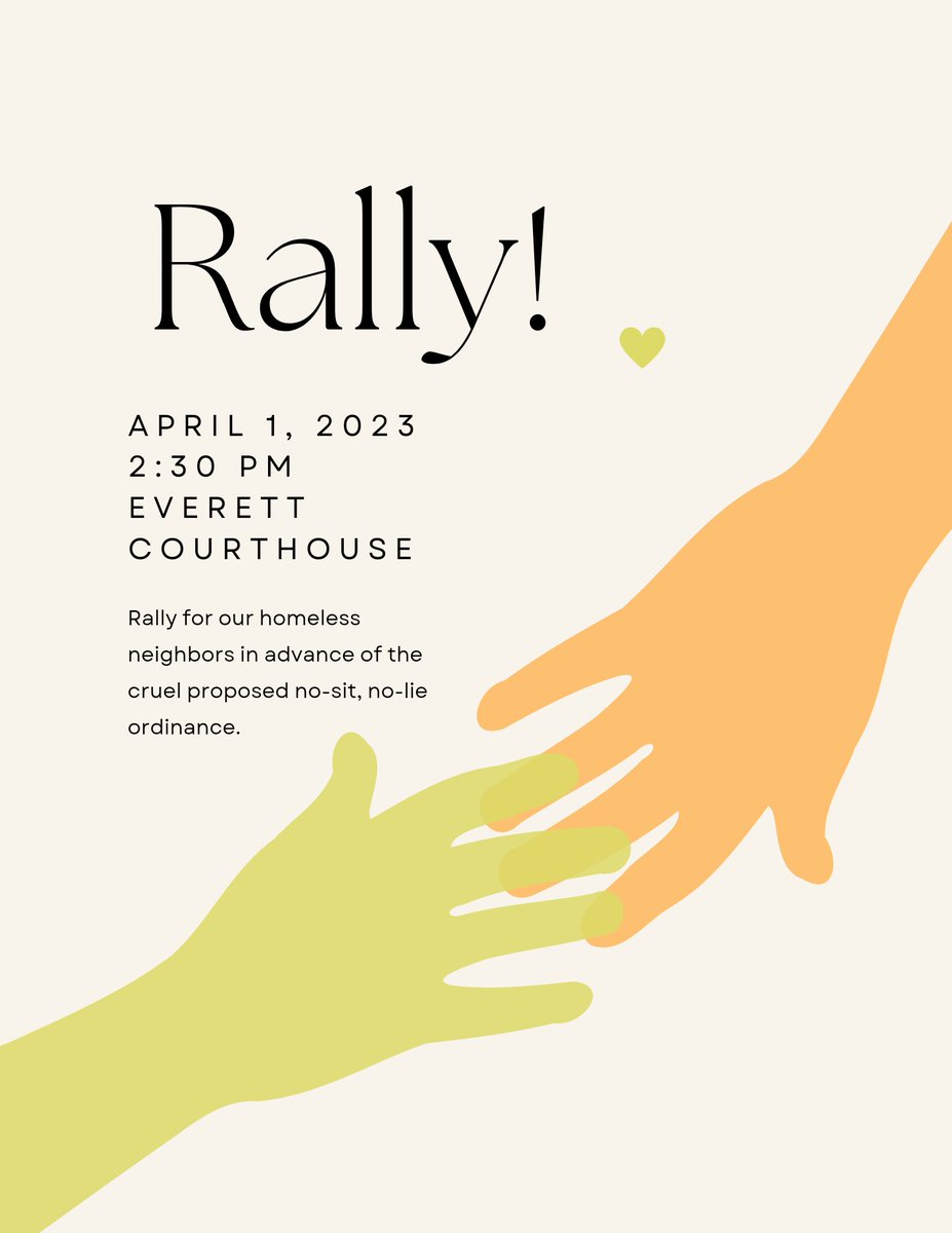 If you are in snoco and care about your neighbors, you should rock up to this with a friend! 
There's a proposed ordinance interested in creating areas where our neighbor's behavior is policed even more heavily, where our hungriest neighbors stay harried n unable to sit and rest.