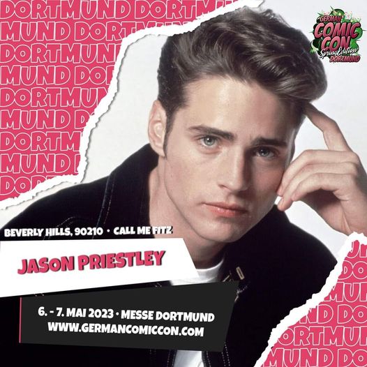 EuroConNet's tweet photo. GUEST ANNOUNCEMENT
#GermanComicConSpring #GermanComicCon #CoolConventions #JasonPriestley #BeverlyHills90210 #CallMeFitz
Dortmund, Germany
6 - 7 May 2023
https://t.co/Xsl2nuk09h https://t.co/cEOJ6G92bo