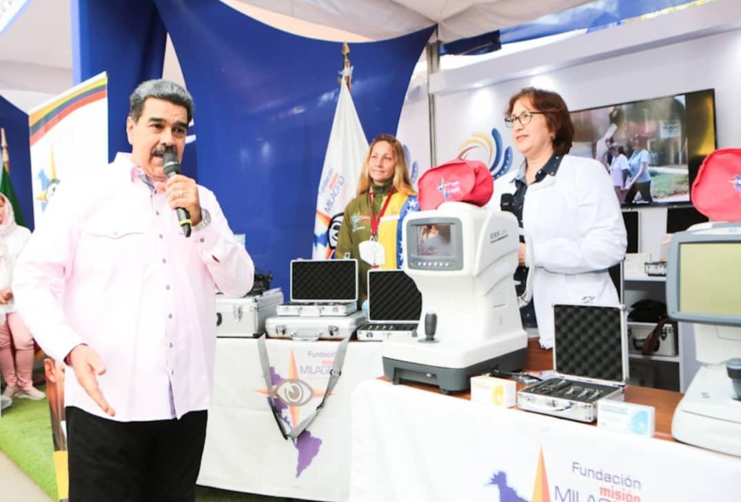 MinSaludVE's tweet photo. #MPPS || La Feria Internacional de la Salud Venezuela 2023 , #FisVen2023, culminó con total éxito y la participación de nuestro presidente @NicolasMaduro

#JuntosPorCadaLatido
#OfensivaMoral
@Gabrielasjr
@MagaGutierrezV https://t.co/4h0xix2Lwt