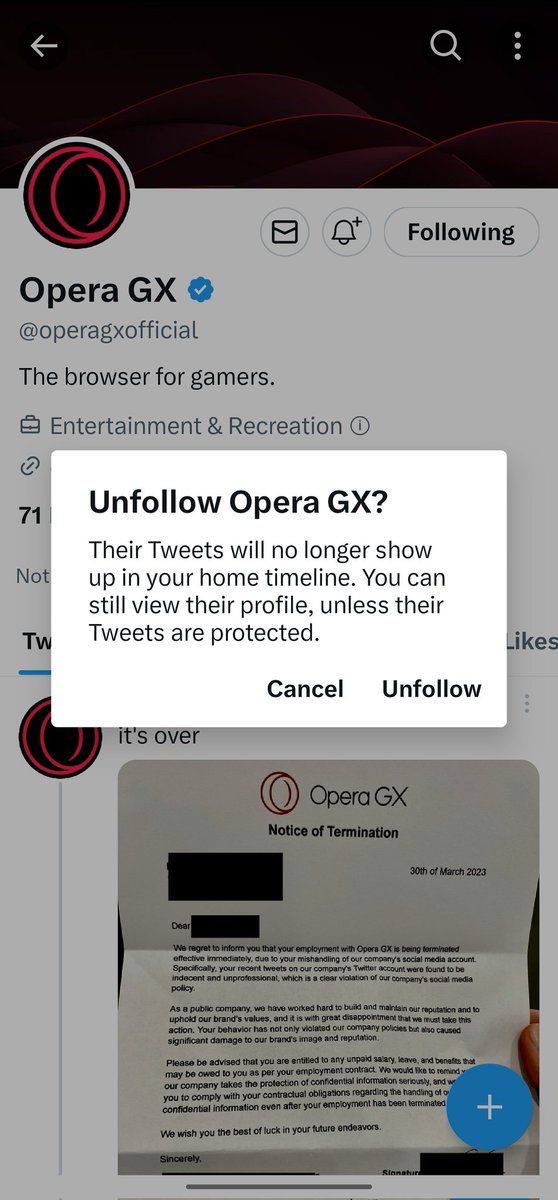 mattflight1's tweet photo. @operagxofficial Opera GX followers tomorrow when the old guy still isn't back https://t.co/G1NRRgjhcv