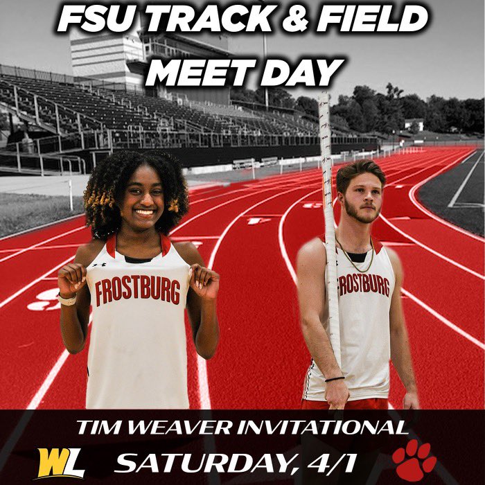 FrostburgXCTF's tweet photo. Frostburg State University takes on the Tim Weaver Invitational at West Liberty! Check out the link below for live results!
https://t.co/0AKoWy6HrK
#gobobcats #trackandfield #FSUBobcats https://t.co/80U1VETrAy