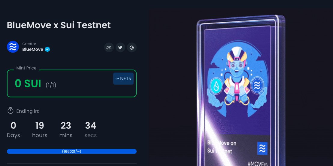 KashKysh's tweet photo. 🚨 IMPORTANT REMINDER 

You have less than 24 hours left to mint the first NFT of the permanent SUI testnet 🪂

reminder: Aptos had paid 2500$ to the users who had mint the first NFT on their Testnet 👀

Link : https://t.co/zcUTC4d5aU

If I were you I wouldn't waste any time 🫡 https://t.co/BHXD11QsZc