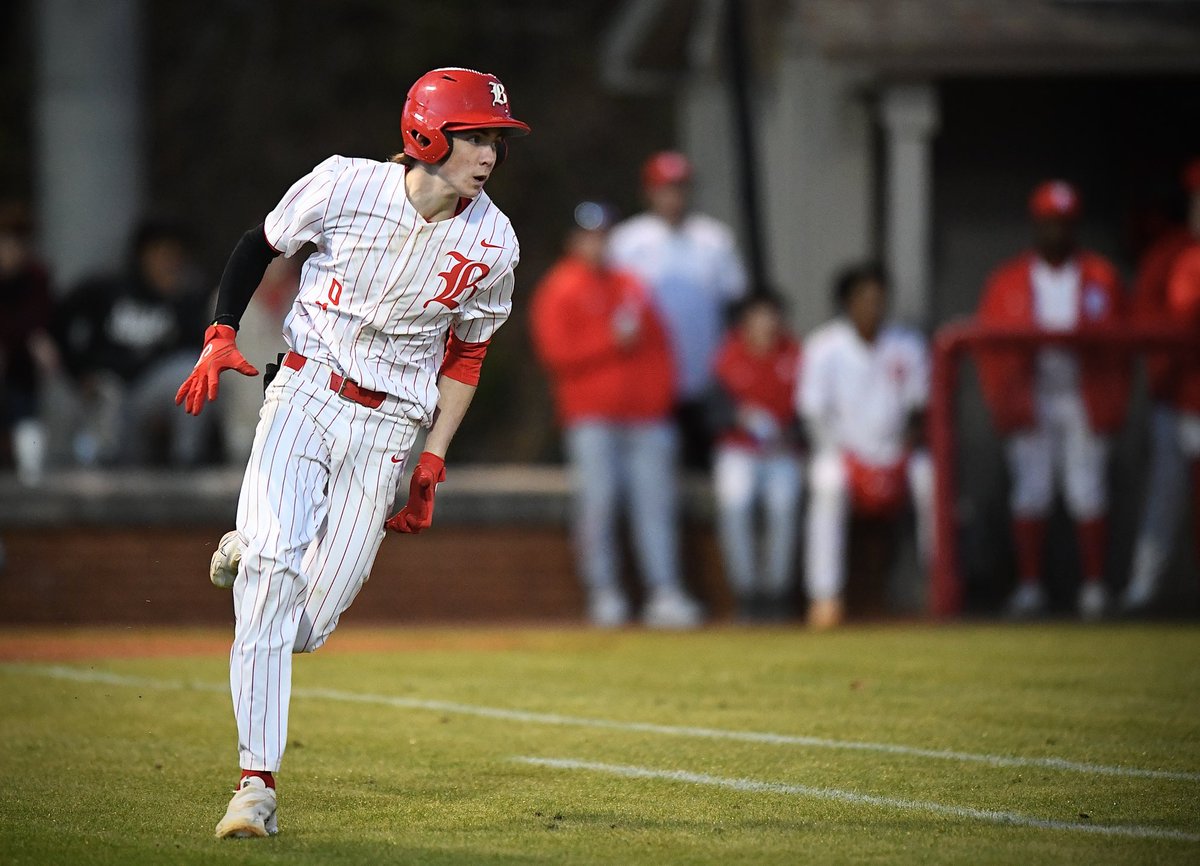 RaiderRecap's tweet photo. Baylor 12, Hammond School (SC) 2
The Red Raiders went on the road and get the win over Hammond. Amari Jefferson, Champ Hampton, Tomas Valincius and Mack Whitcomb all had two hits each for Baylor. Hampton had a double and a home run, while Valincius and Whitcomb homered.
Henry Allen went the distance on the hill for the win.