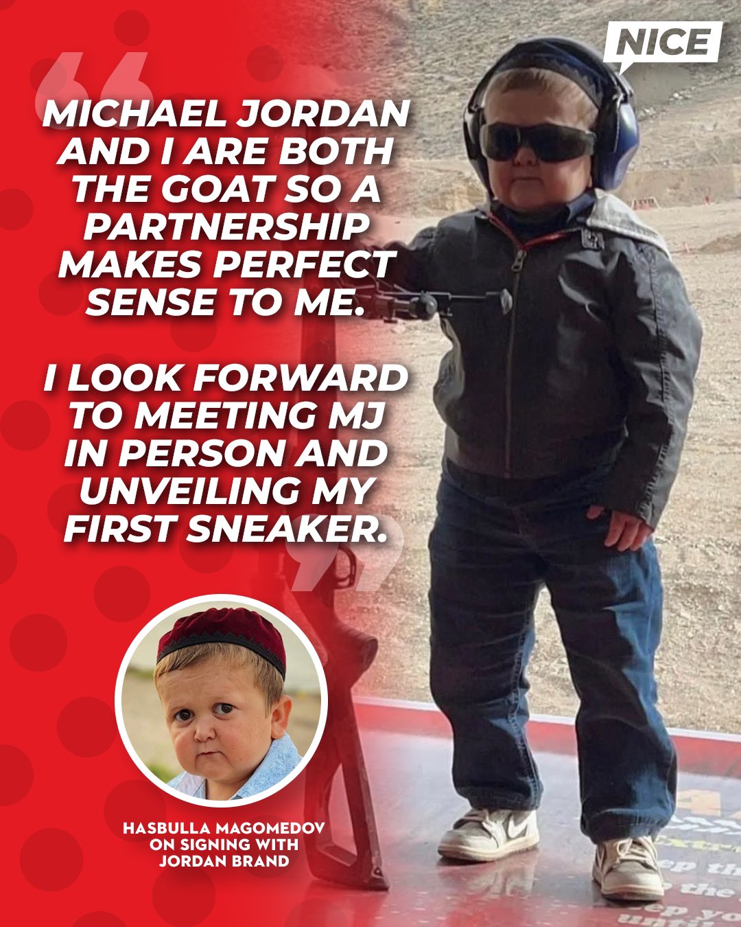 Nice Kicks on Twitter "Hasbulla believes the partnership is a perfect