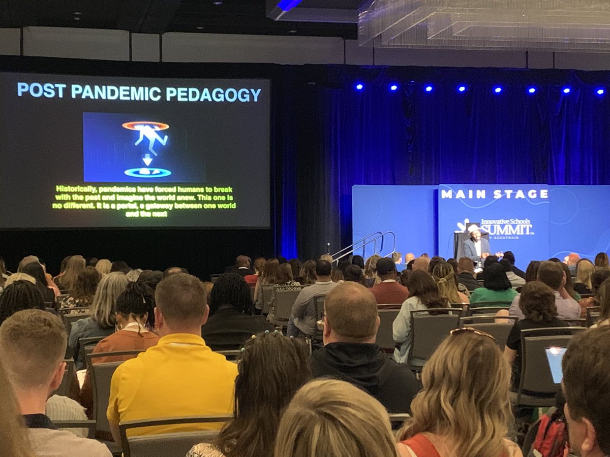 What words are you speaking to your students to make them them feel welcome in the classroom environment?  Thank you Dr. Christopher Emdin for supporting us to improve our practice.  #innovativeschoolssummitorlando