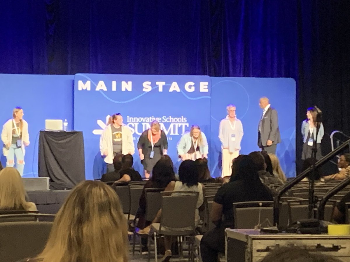 Thank you Horacio Sanchez for the tips on student self-regulation and reminding us to smile. #innovativeschoolsummit2023