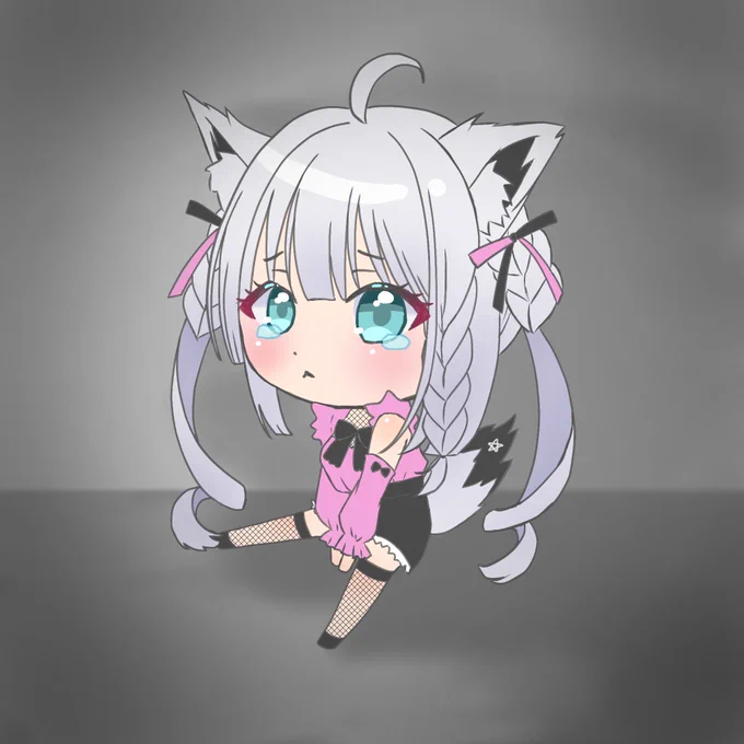 また会えますように…#ホワイトブリニャン #絵フブキ 