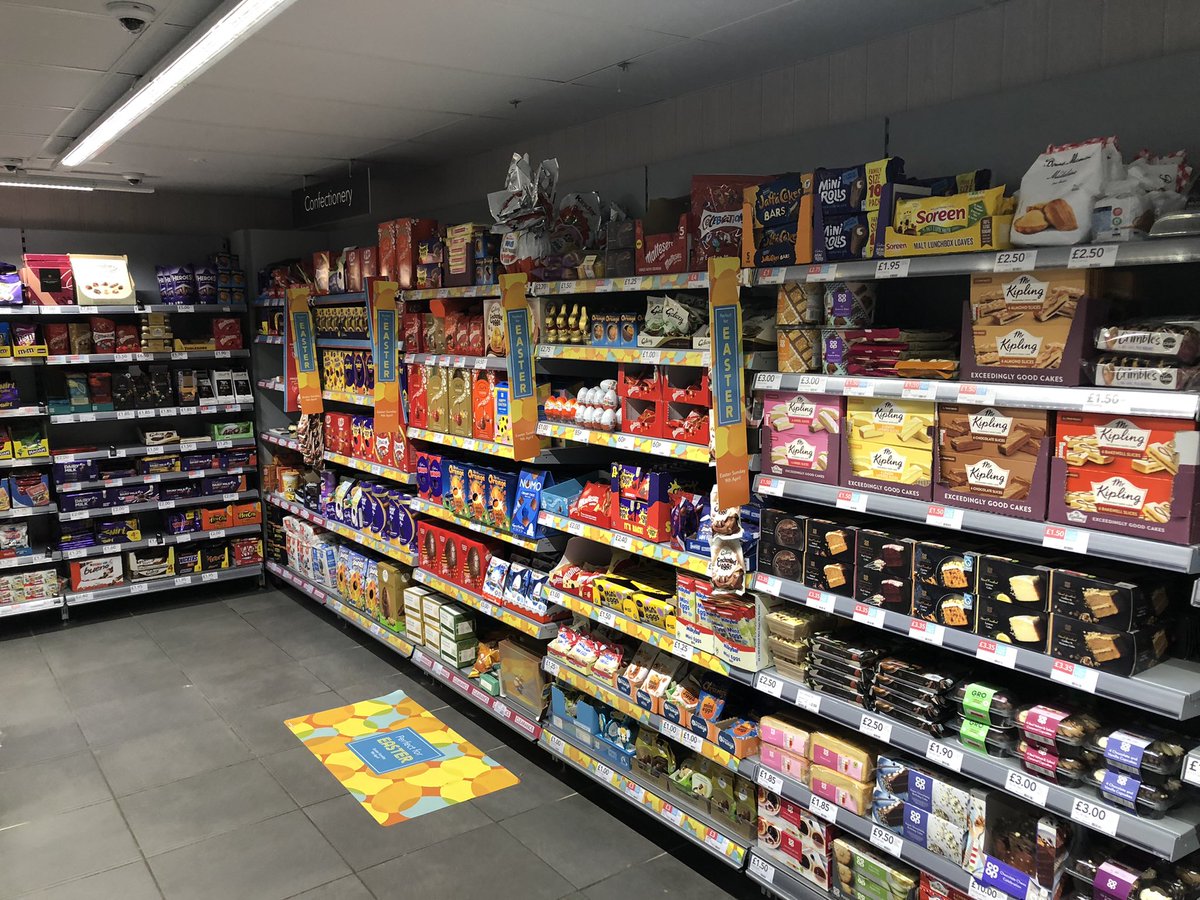 Jonatha37729773's tweet photo. All set going into Easter week at coop Adel 🙌🙌 Why not order from our starship robots to keep the kids happy over the break? #TeamAdel @nicolabarwick35 @edhowe16 @KateGraham03 https://t.co/NGbkqbZWkt