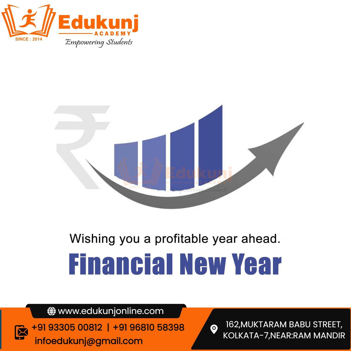 edukunj's tweet image. Greetings from EDUKUNJ ACADEMY
                    #FinancialGoals #Improvemistakes #OptimizePortfolio #Income #NewYearWishes #NewOpportunity #Planning #BusinessNewYear #SettingGoals #ResetBusiness
