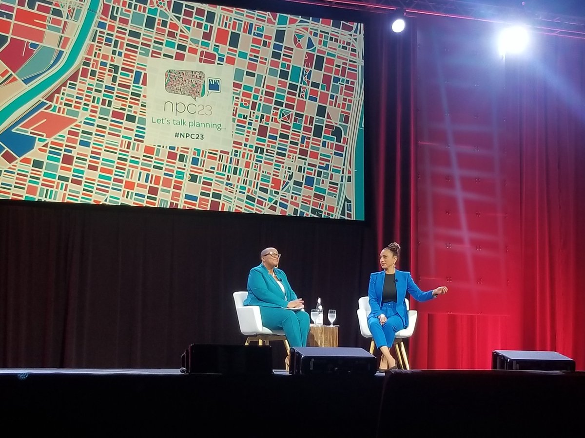 JoshClements's tweet photo. .@CBSMMiller: "I dont like the term 'fake news', it's just lies."
(Q: How do we inform communities in an era of fake news)

@ADBrooksFAICP: People question the process b/c they dont like the answer

Consider the source. #ItTakesAPlanner

#NPC23 @APA_Planning @leagueofcities https://t.co/SWOljqJ4rO