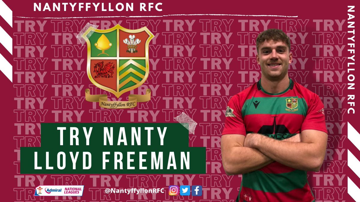 BEAUTIFUL TRY!!!

Elis Bird splits the Kenfig defence, drawing the fullback and feeding Lloyd Freeman who runs through in the corner. 

A fast start!

Rhod makes the conversion from the touchline with a helping hand from the upright!

Nanty 7
Kenfig Hill 0

#UppaNant