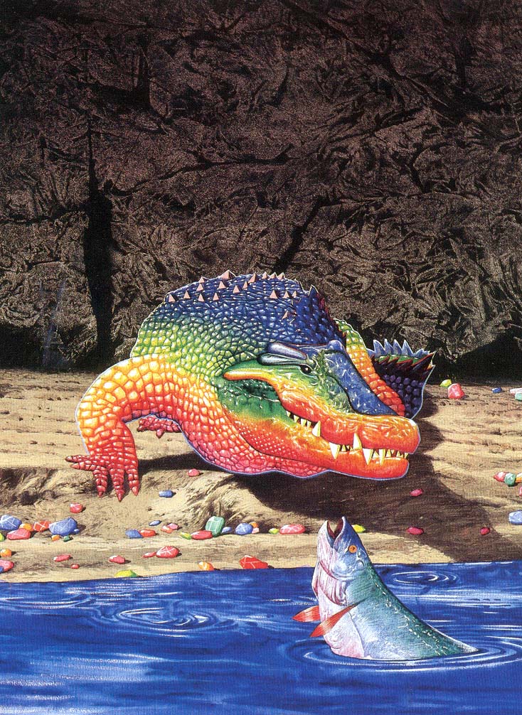 mavmaramis's tweet photo. Peter Goodfellow. Cover art for J.G. Ballard, Thje Crystal World, Triad Panther, 1978. #PeterGoodfellow #crocodile #art #illustration #70sscifiart @thatsgoodweb @afrocosmist @70sscifi @retroscifiart https://t.co/BSP5cMNVwH