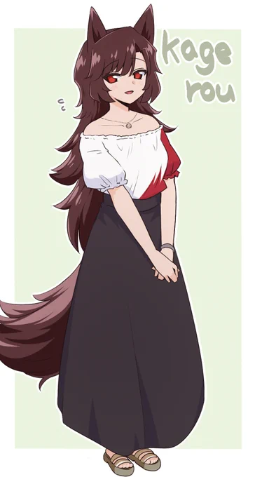 現代風雷鼓さんと影狼さん 