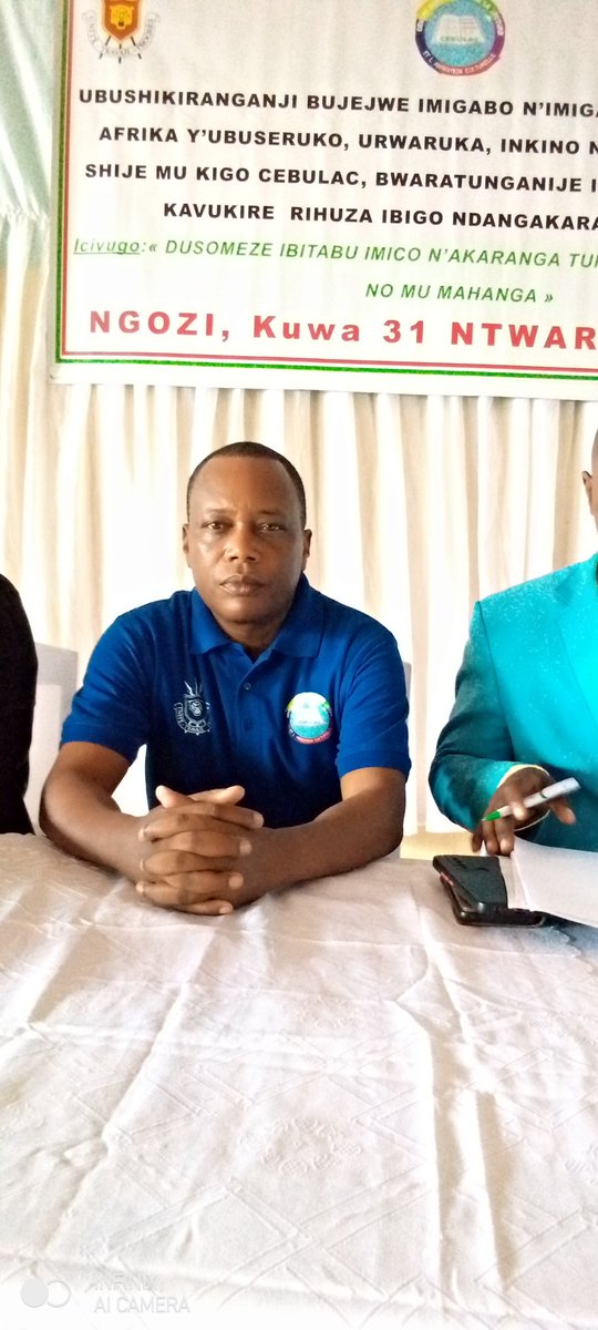 CebulacCt's tweet photo. 3. Notons que l'initiateur de ce concours de la chanson bdaise accompagné d'instruments de musique traditionnels entre les #CLAC est bien entendu Sébastien NTAHONGENDERA, Directeur du #CEBULAC actuel,homme de culture.
Coup de chapeau à lui pr cette promotion culturelle
#MinEACJSC https://t.co/z9TAuSc9EX