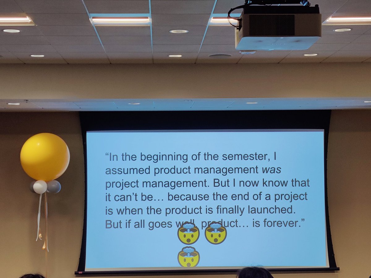 varunthedawn's tweet photo. Couldn't have been stated better #pdma #productcamppittsburgh #MSPM #CMU https://t.co/dEmaHoQ6l5