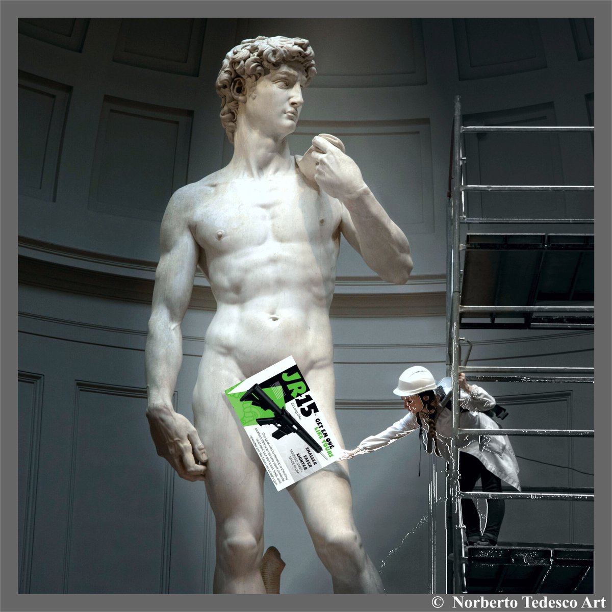 NorbertoTedesco's tweet photo. “ IdiotStyle ”:2023
https://t.co/sSwVYrtXF4

#art #arte #artist #artista #contemporaeyart #NoAi #collageDigitale #popart #galleriailcatalogo #society #società #NorbertoTedesco #narratorecontemporaneo #Michelangelo #David #Florida #DavidVersusGoliath #StileIdiota #IdiotStyle https://t.co/OlFisa88ql