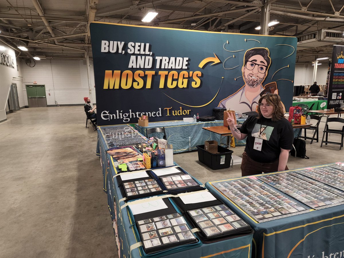 EnlightenedTud1's tweet photo. Come see us this weekend at #tcgconindy! https://t.co/06vzTtU95c