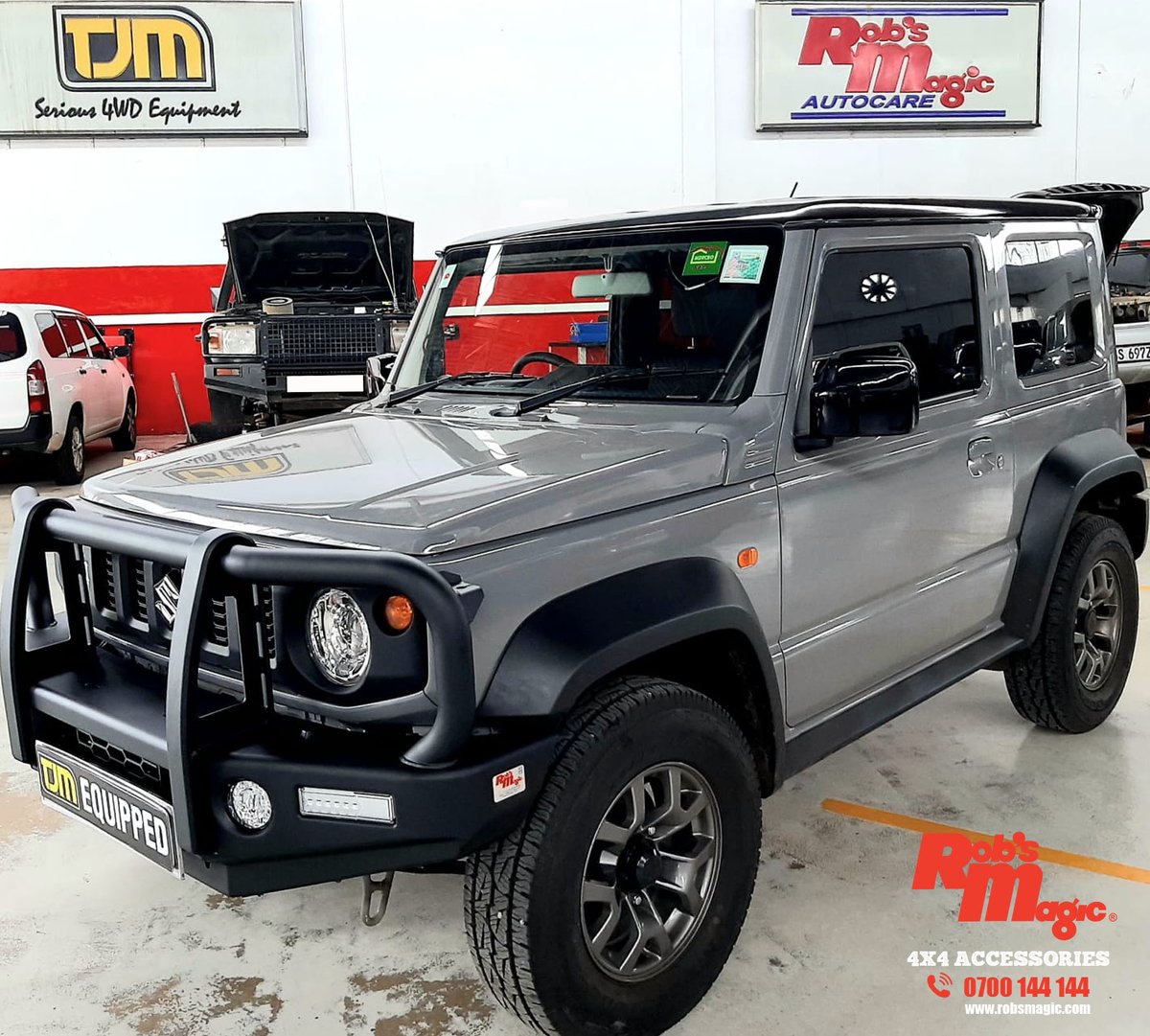 JaMtoka's tweet photo. Does your Suzuki Jimny need a fit out like this? Call 0700144144/0786202097 or 📧 info@robsmagic.com for a quote. #RobsMagic https://t.co/iJOWxx3ViI