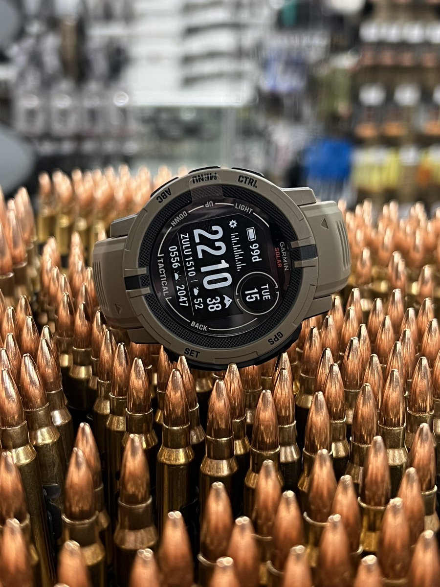 TSRQC's tweet photo. The Garmin Instinct 2 Solar. We are a Garmin dealer. Come check out the other watches we have! No, this is not an April fools joke, we really do carry Garmin products now! 😎
#theshootingrangeaz #arizona #saturday #garmin #instinct2solar #getoutside #shooting #guns #fyp https://t.co/uByhXvqXo2