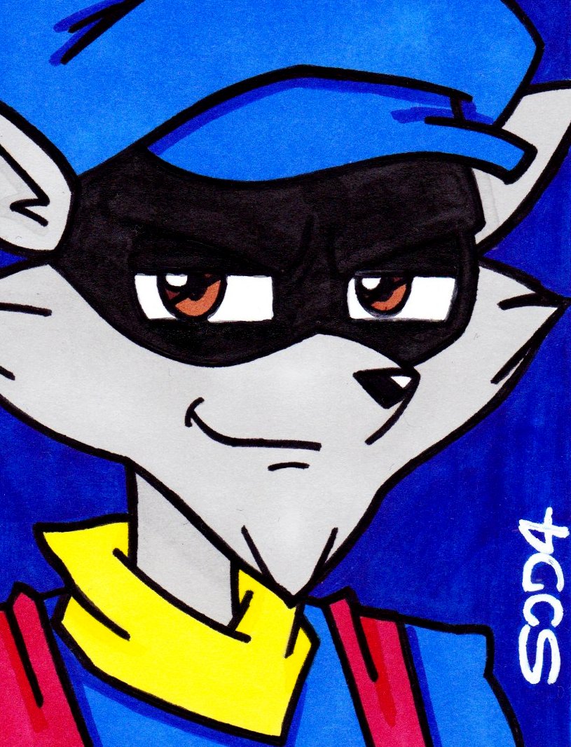Devious raccoon man!

#sly #slycooper #playstation #ps2 #gaming #videogames #playstationallstars #retrogames #retrogaming #cyanidesoda #commissionsopen #artistsontwitter #suckerpunch #suckerpunchproductions