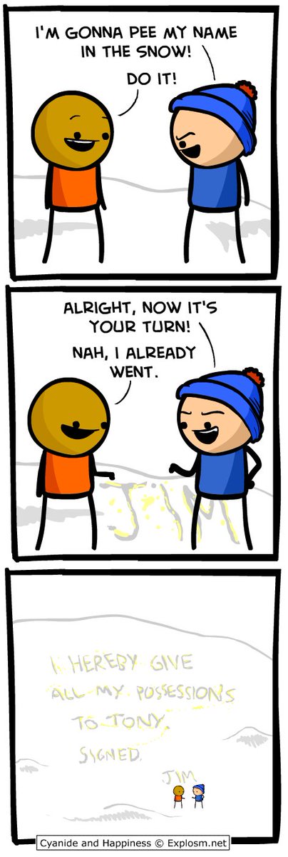 Cyanide And Happiness Comfortable Ass Cyanide & Happiness on Twitter: "New comic!"