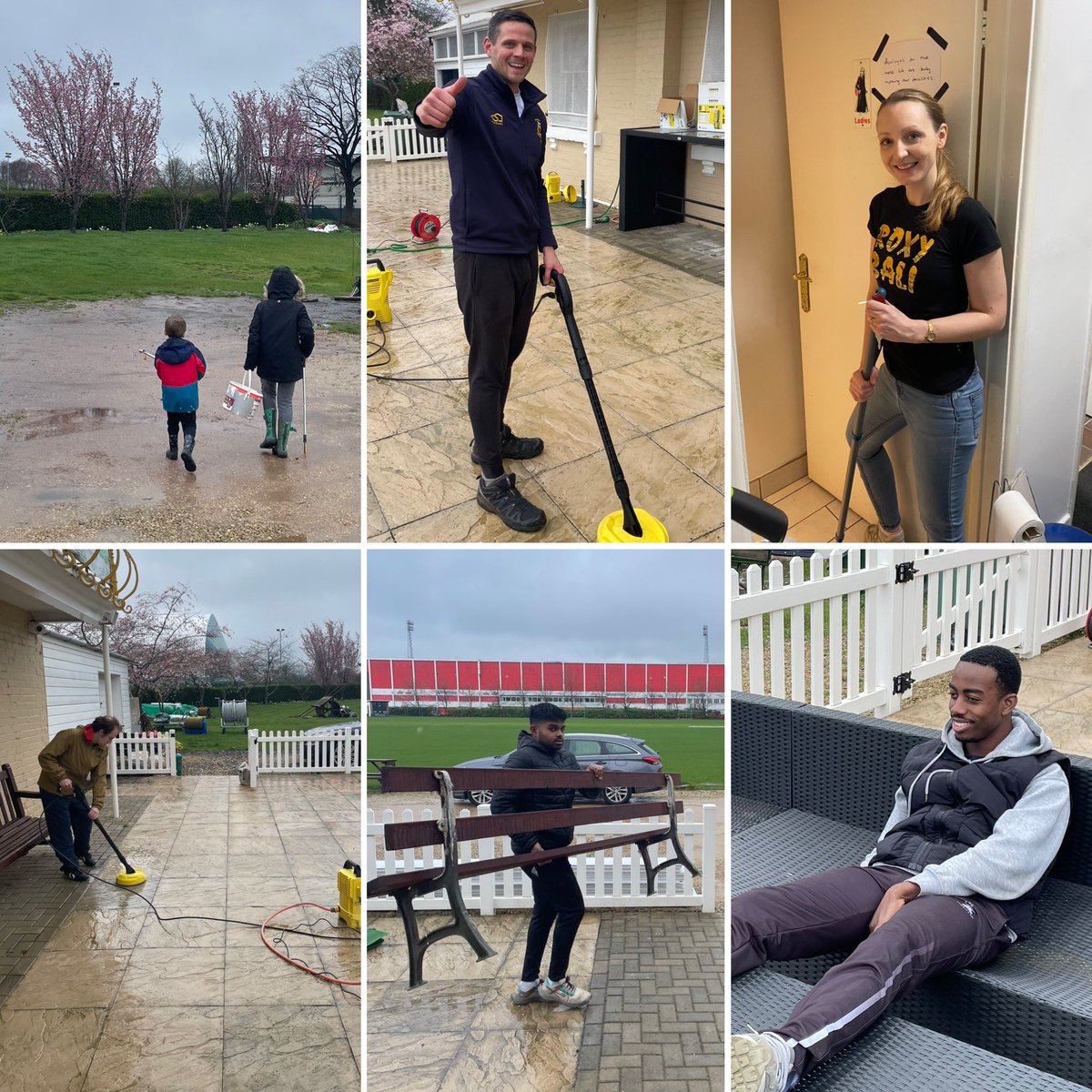 swindoncricket's tweet image. 🙏 Thanks to the volunteers of all ages that came along to our #getset day today. Lots of jobs done throughout the club to get us ready for the 2023 season. 

😜 It looks like it’s back to Wiler’s house for a party later!