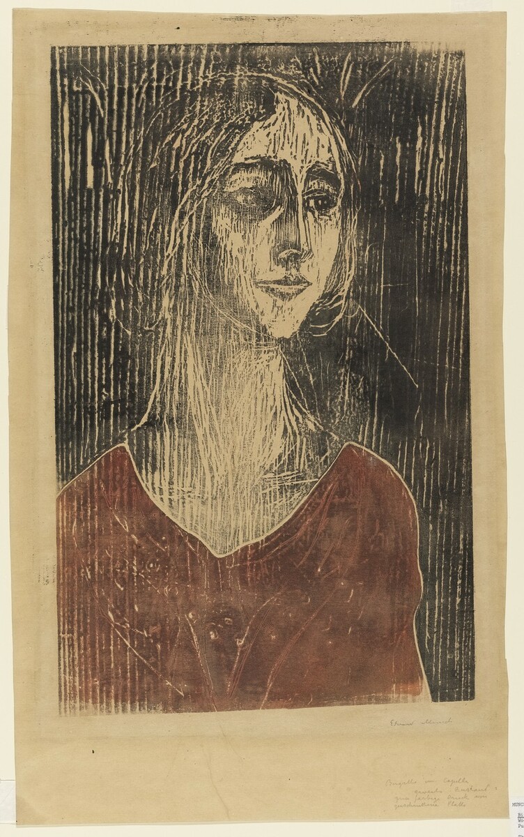 Edvard Munch, The Gothic Girl (Birgitte III), 1930 #museumofmodernart #museumarchive moma.org/collection/wor…