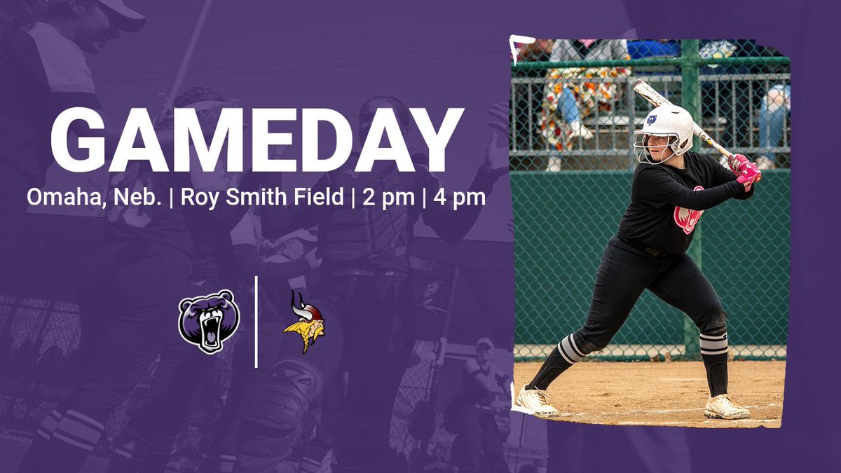 BUBruins's tweet photo. ๐ฅGAMEDAY๐ฅ
@BruinsSoftball1
๐
@VCSUsoftball
๐ Omaha, Neb.
๐๏ธRoy Smith Field
GAME 1:
โฐ2:00 PM
๐ https://t.co/i7N4mJeX4L
๐บ https://t.co/2pvG3ESQht
GAME 2:
โฐ4:00 PM
๐ https://t.co/bJxxisB2nY
๐บ https://t.co/WMRj3unMgc
#NAIASB #NSAASB #Gameday https://t.co/GEPRZ2ug1t