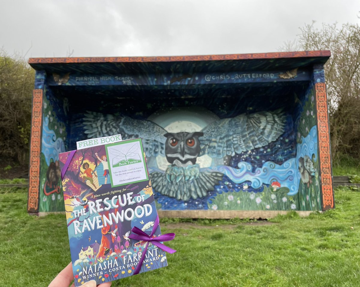 ‘“It’s the most alive place you ever saw,” he said.’

The Book Fairies are sharing copies of The #RescueofRavenwood by #NatashaFarrant around the UK today… Who will be lucky enough to spot one?

#Edinburgh
#ibelieveinbookfairies #TBFRavenwood #FaberBookFairies #MiddleGradeReads